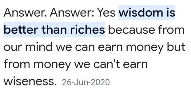 Wisdom does not charge a price, but does need a willing heart and mind learning to take heed.